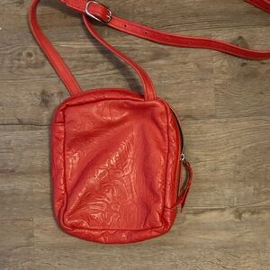 Moonshine leather Crossbody Bag